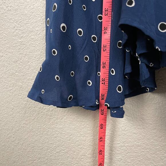 Faithfull The Brand Alto Dress Blue Polka Dot 6 - Picture 14 of 15